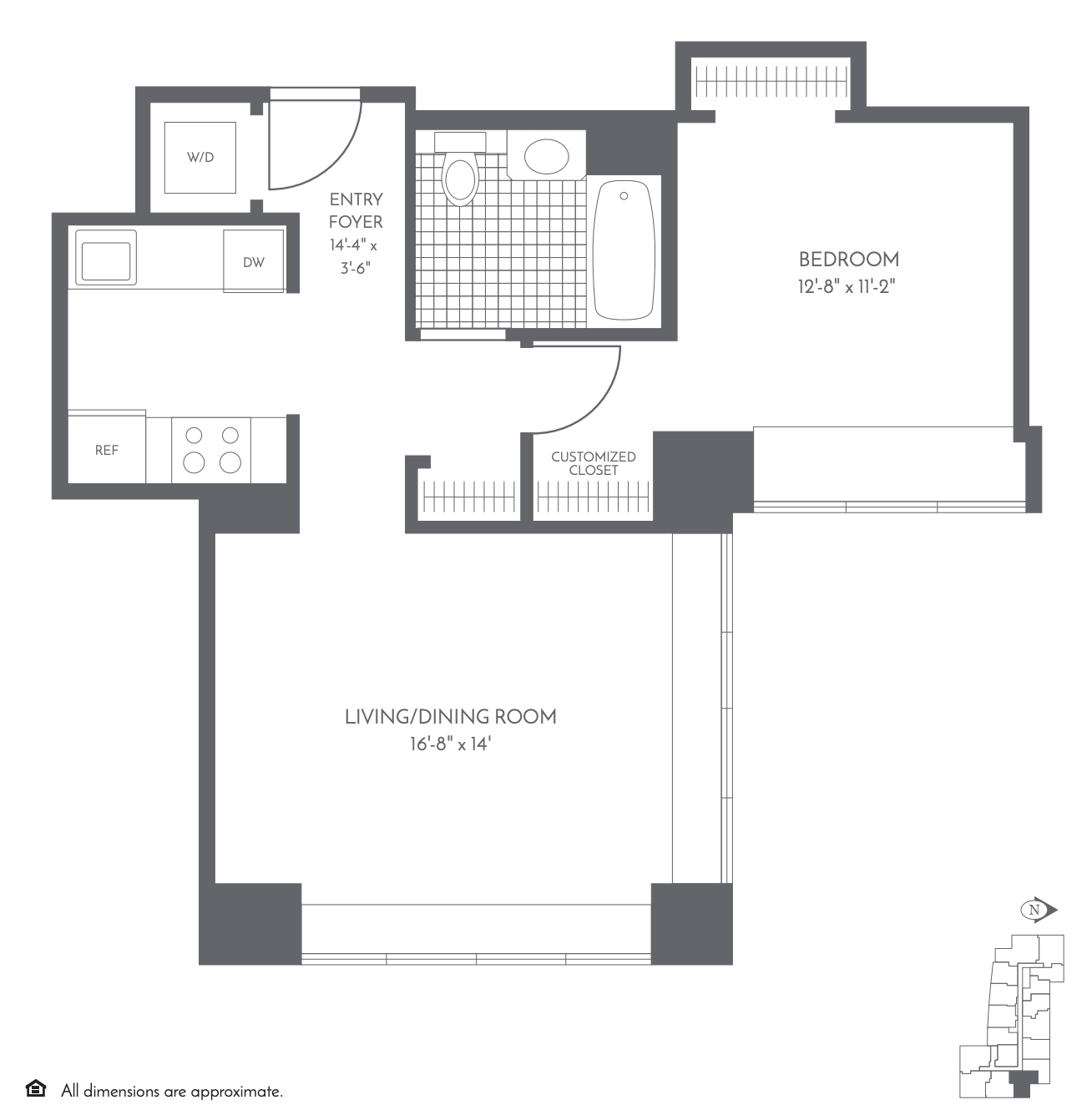 Residence floor plan